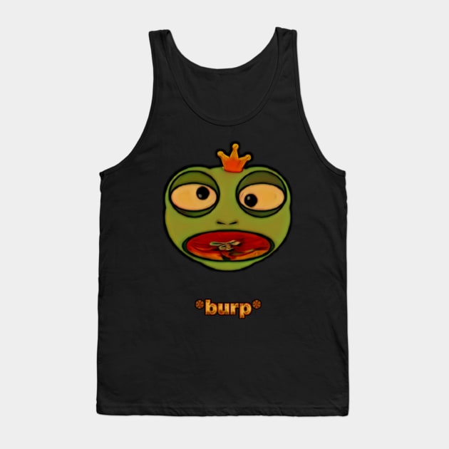 Burping Frog Prince Tank Top by Patchwork Bird